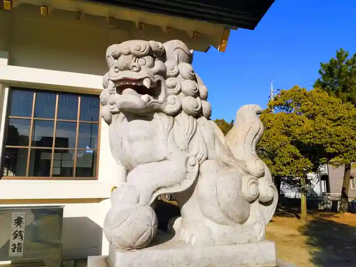 神明社(春田野神明社)の狛犬