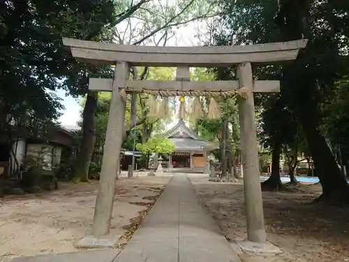 綿神社の鳥居