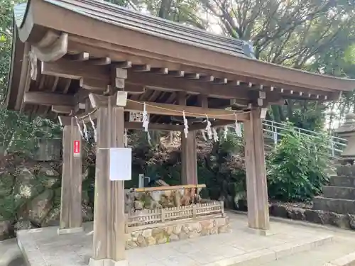 高知県護国神社の手水舎
