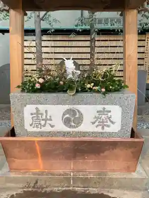 田無神社の手水舎