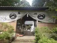 坪沼八幡神社の山門・神門