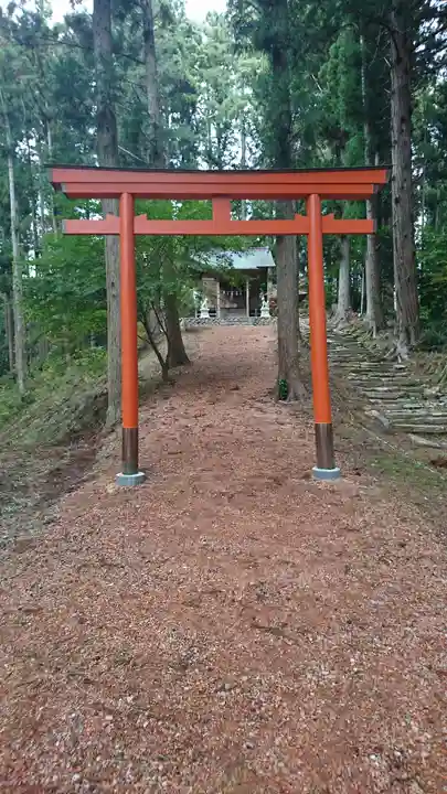 大日孁神社の鳥居