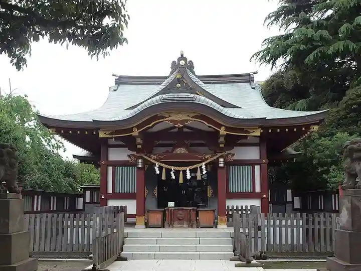 薭田神社の本殿・本堂
