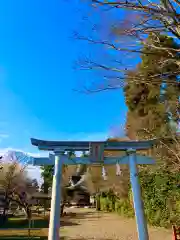 女化神社の鳥居