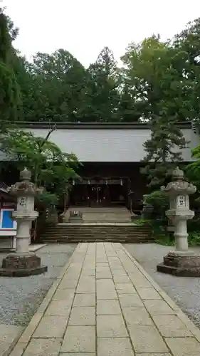 河口浅間神社の本殿・本堂
