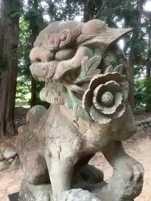 天神社・覚明堂(牛山町)の狛犬