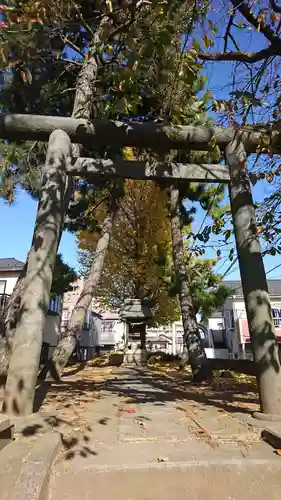 三峰神社の鳥居