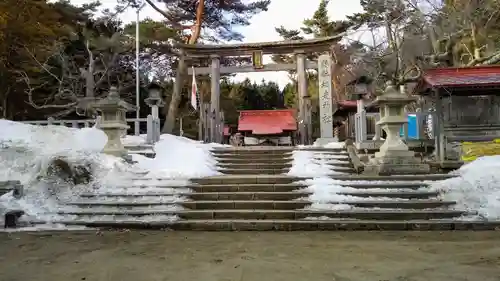 網走神社の鳥居