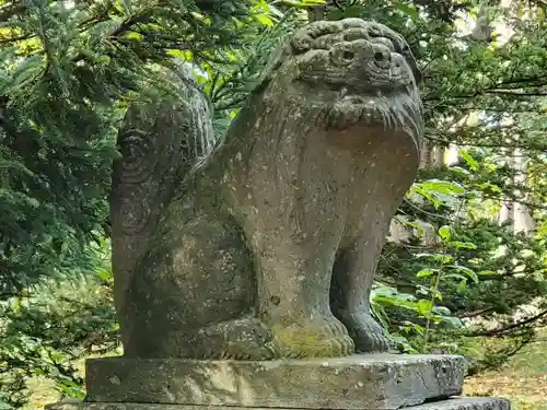 赤井川神社の狛犬