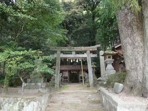 赤岩神社の鳥居