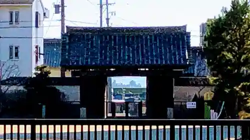 大樹寺（松安院大樹寺）の山門・神門