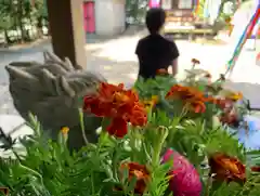 滑川神社 - 仕事と子どもの守り神の手水