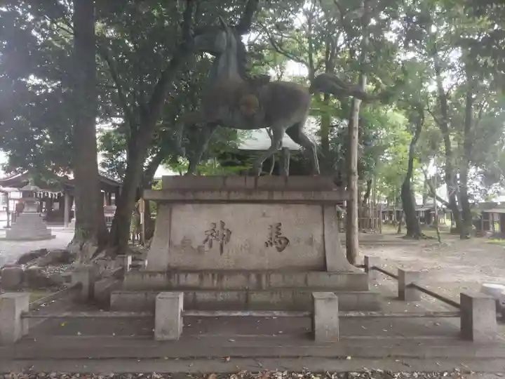 清洲山王宮 日吉神社の狛犬