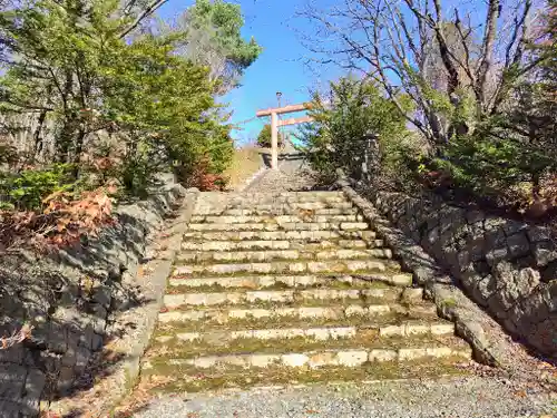 中富良野神社の鳥居