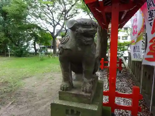 久里浜八幡神社の狛犬