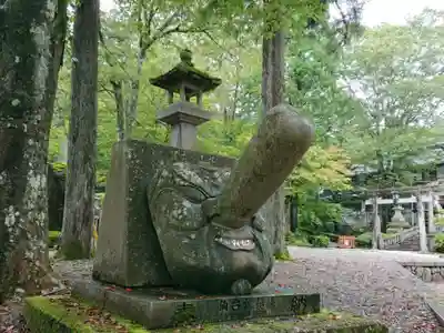 古峯神社の像