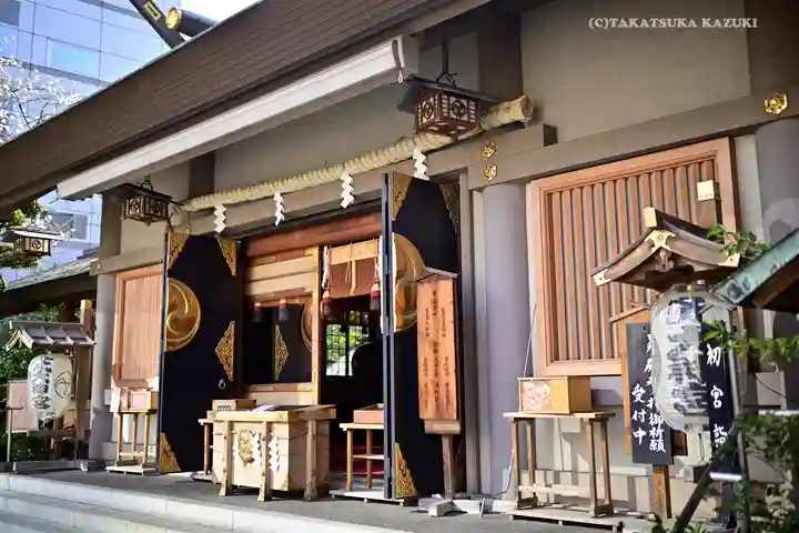 芝大神宮の本殿・本堂
