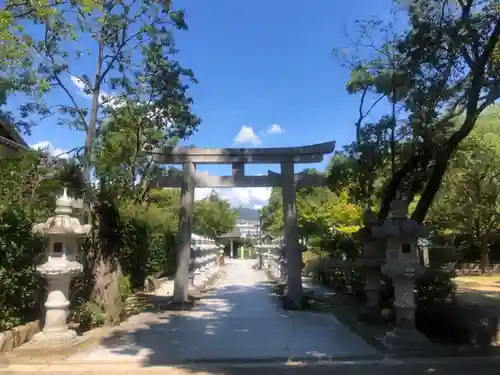 伊和志津神社の鳥居