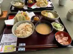 須波阿湏疑神社の食事