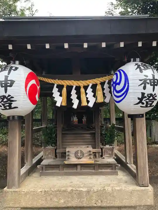 中野沼袋氷川神社の末社・摂社