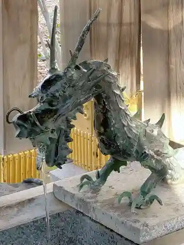 彌彦神社　(伊夜日子神社)の手水