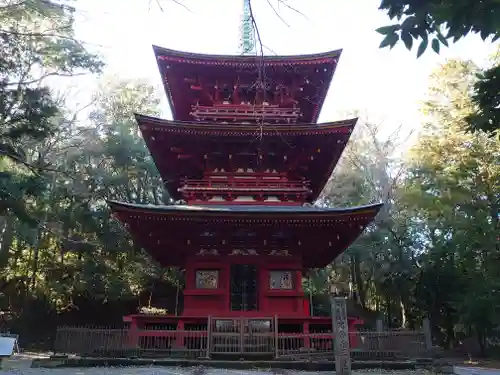 岩舟山高勝寺の塔