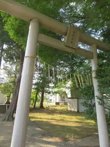 諏訪神社の鳥居