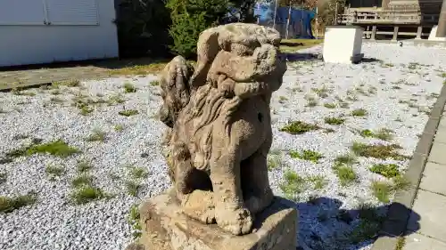 天塩厳島神社の狛犬