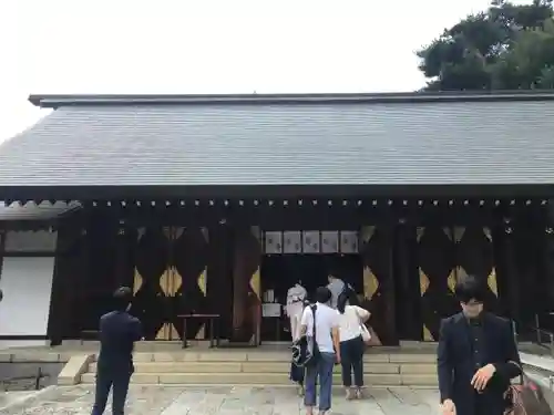 松陰神社の本殿・本堂