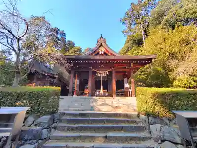 飛鳥坐神社の本殿・本堂