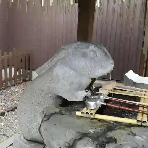 調神社の手水