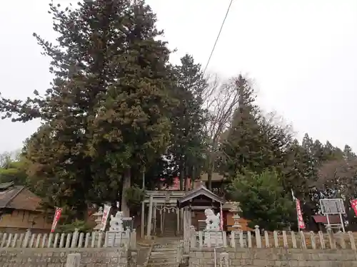 子松神社の景色