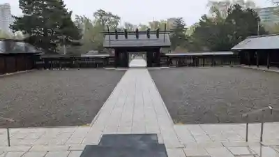 札幌護國神社の庭園