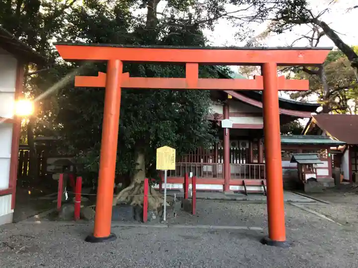 津島神社の鳥居