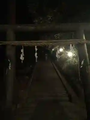 豊由氣神社 の鳥居