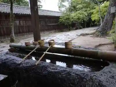 櫻井神社の手水舎