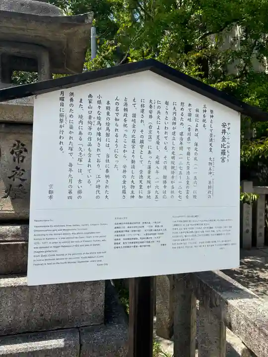 安井金比羅宮の歴史