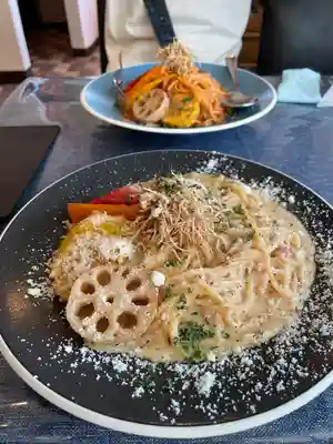 羽黒神社の食事