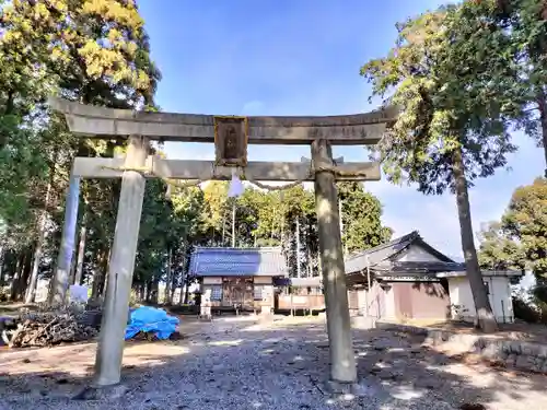 大領神社の鳥居