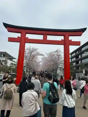 鶴岡八幡宮の鳥居