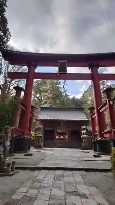 北口本宮冨士浅間神社の鳥居