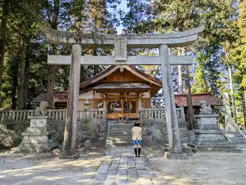 日方磐神社の鳥居