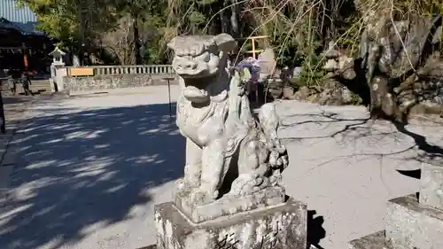 伊豆山神社の狛犬