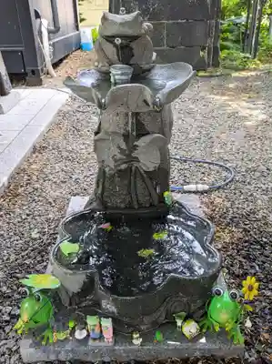 札幌諏訪神社の手水舎