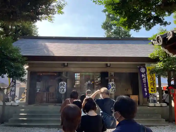 蛇窪神社の本殿・本堂