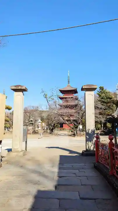 法華経寺の塔