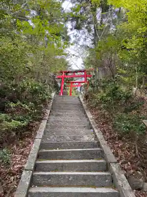 丸山稲荷神社奥社の鳥居