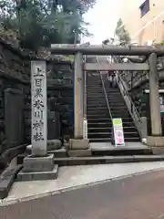 上目黒氷川神社の鳥居