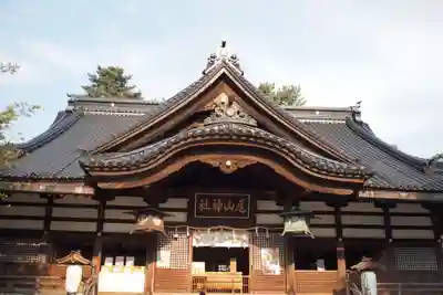 尾山神社の本殿・本堂