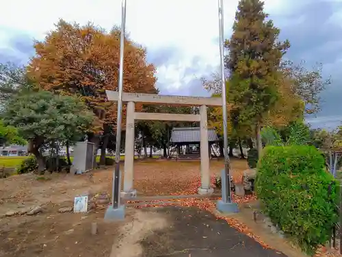 神明社（大屋敷）の鳥居